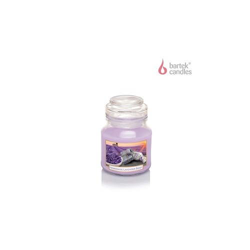 Svíčka ve skle 130 g labelled - Lavender Fields