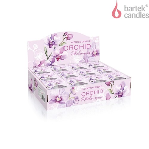 Svíčka ve skle 115 g - ORCHID PHALAENOPSIS