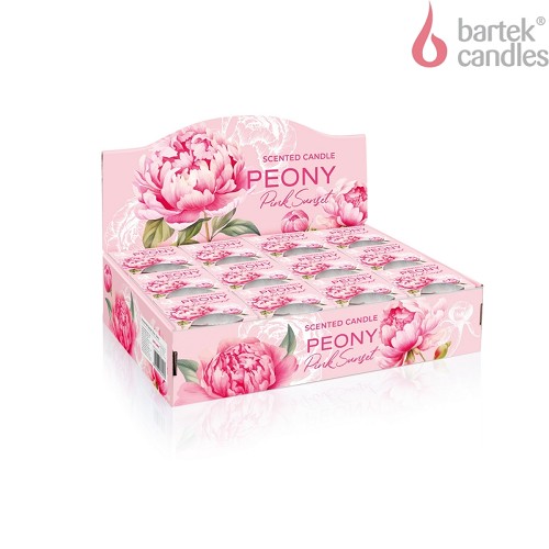 Svíčka ve skle 115 g - PEONY PINK SUNSET