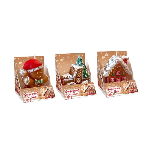 Gingerbread Town Figurka 75 box mix