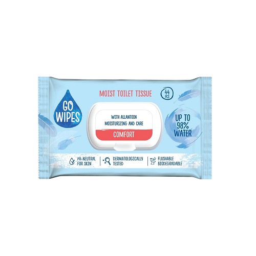 GoWipes vlhčený toaletní papír Comfort 44ks