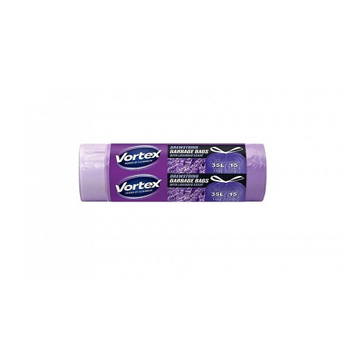VORTEX Pytle na odpad levandulové 35l 15ks