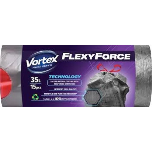 VORTEX Pytle na odpad Flexi Force 35l 15ks