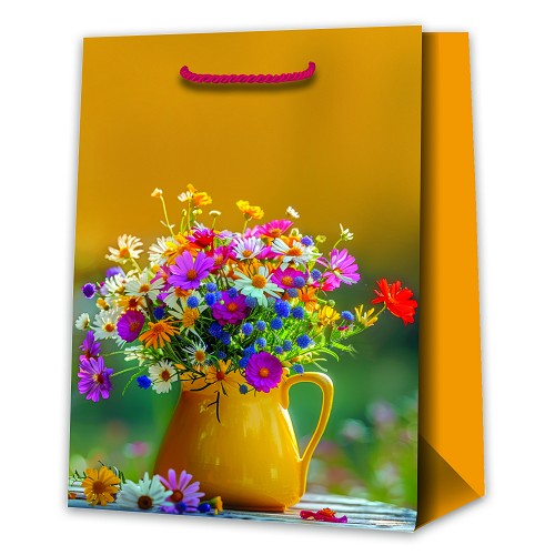 Dárková taška 26x32x13,5cm KYTICE