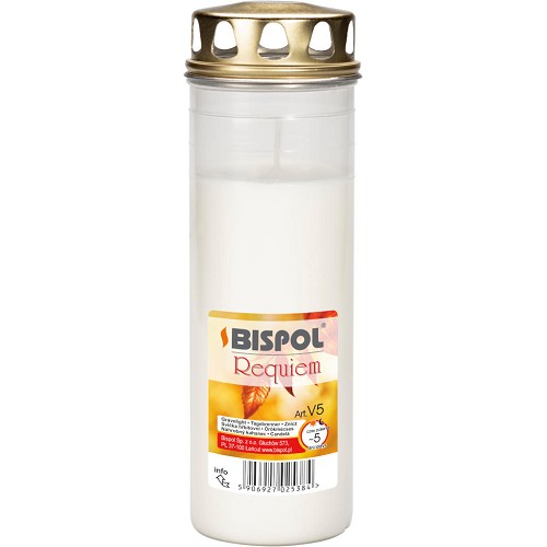 Kahan parafín s víkem V5-bílý(5 dní)