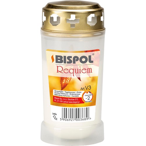 Kahan parafín s víkem V3-bílý(2 dni)