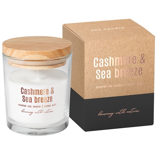 Svíčka sójová aroma  SN73-327 cashmere&sea breeze