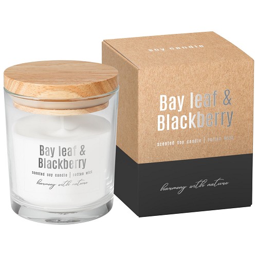 Svíčka sójová  aroma SN73-325 bay leaf&blackberry