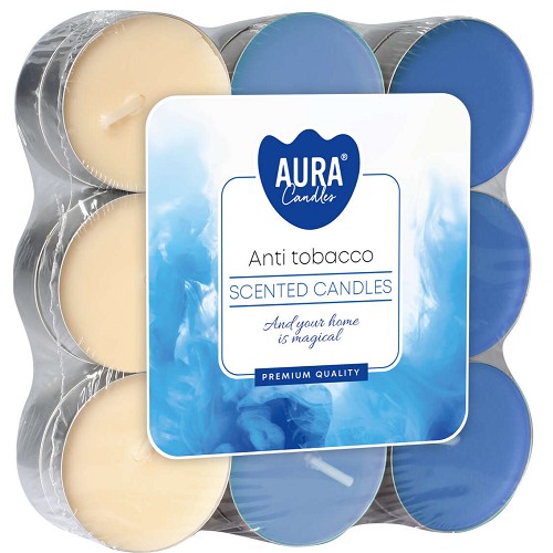Svíčka čajová aroma - P15-69 a18 Anti tobacco(18 ks)