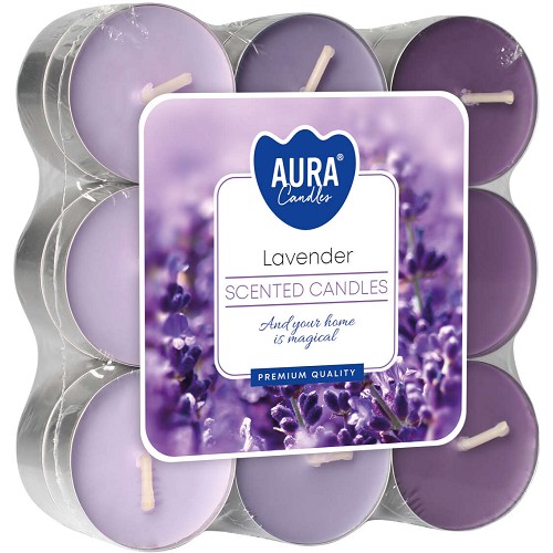 Svíčka čajová aroma - P15-79 a18 Lavender(18 ks)