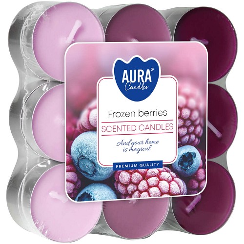 Svíčka čajová aroma - P15-314 a18 Frozen berries(18 ks)