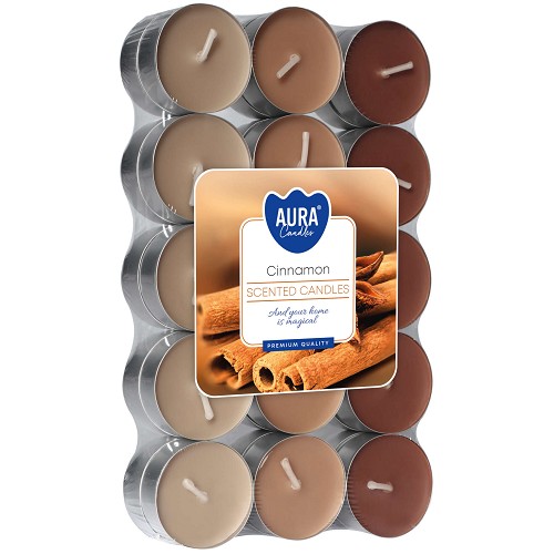 Svíčka čajová aroma - P15-65 a30 Cinnamon(30 ks)
