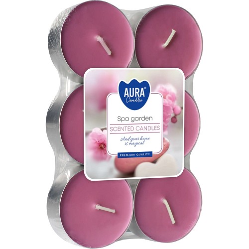 Svíčka čajová aroma - P35-6-254 a6 SPA garden(6 ks)