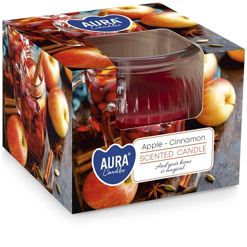 Svíčka ve skle sn69-87 Apple-cinnamon