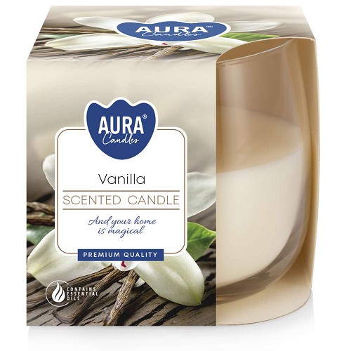 Svíčka ve skle aroma - SN71-67 Vanilla