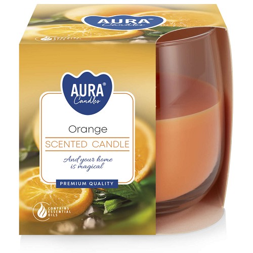 Svíčka ve skle aroma - SN71-63 Orange