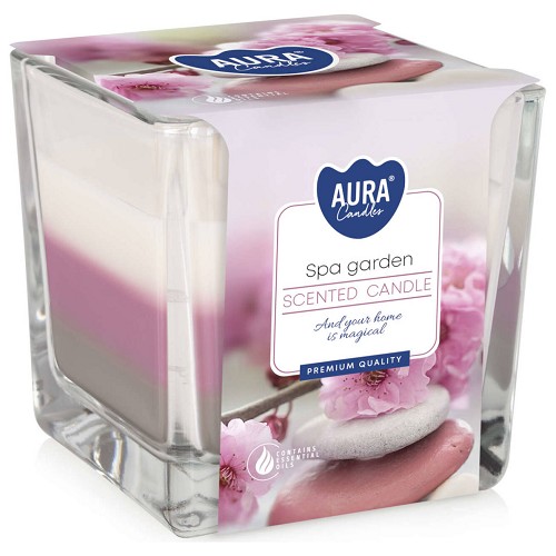 Svíčka ve skle aroma SNK80-254 SPA garden
