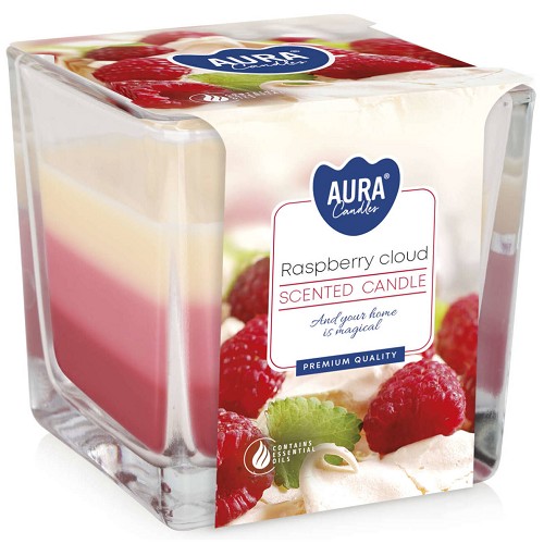 Svíčka ve skle aroma SNK80-329 raspberry cloud