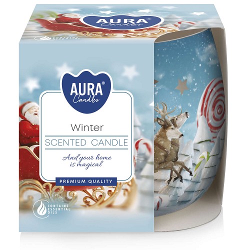 Svíčka ve skle aroma - SN71s-01 Winter
