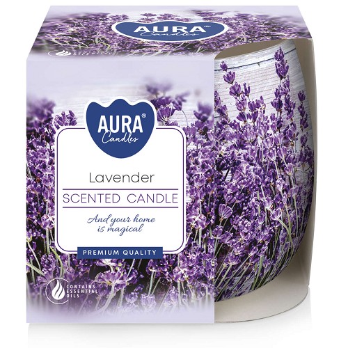 Svíčka ve skle aroma - SN71S-09 Lavender