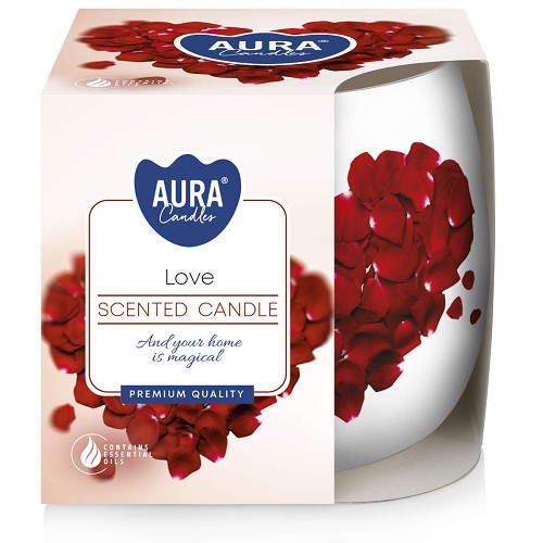 Svíčka ve skle aroma - SN71S-05 Love