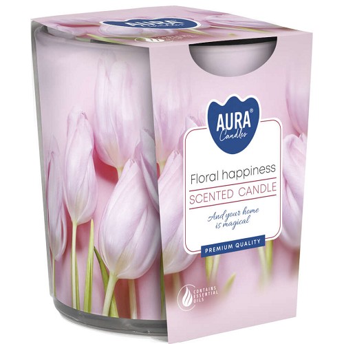 Svíčka ve skle aroma - SN72S-41 Floral happiness