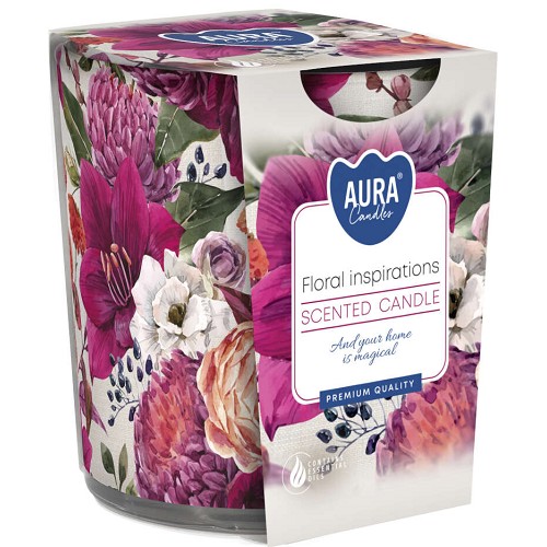 Svíčka ve skle aroma - SN72S-30 Floral inspirations