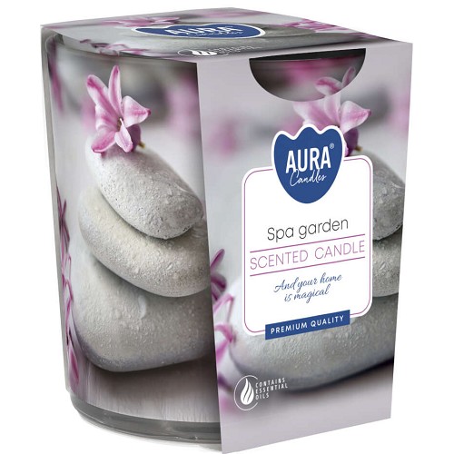 Svíčka ve skle aroma - SN72S-22 SPA garden