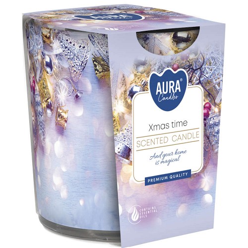 Svíčka ve skle aroma - SN72S-01 Xmas time