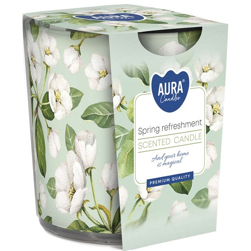 Svíčka ve skle aroma - SN72S-40 Spring refreshment