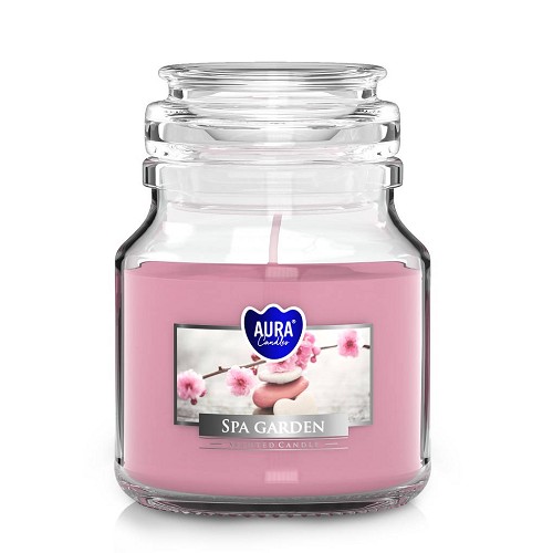 Svíčka ve skle uzáver SND71-254 Spa garden