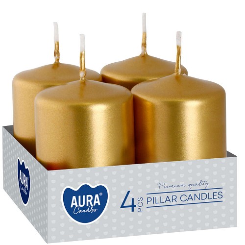 Adventní svíčka SW40/60-213 a4 gold metalic