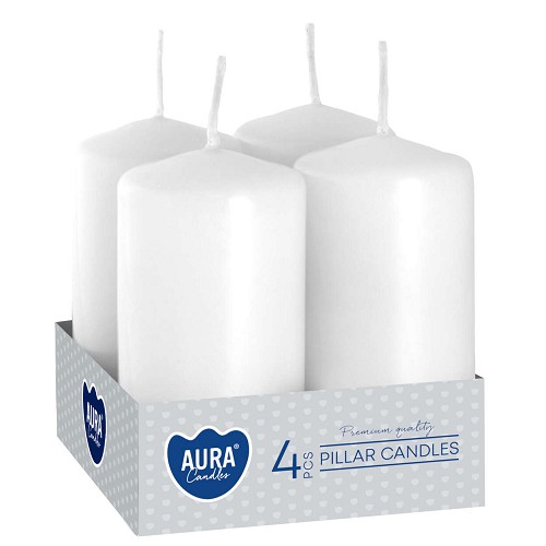 Adventní svíčka SW40/80-090 a4 white