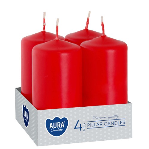 Adventní svíčka SW40/80-030 a4 red