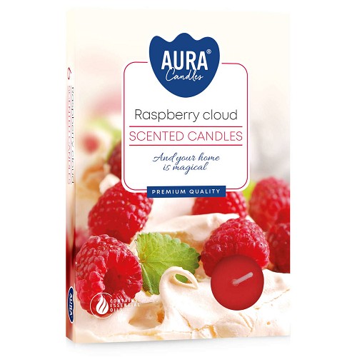 Svíčka čajová aroma - P15-329 a6 raspberry cloud