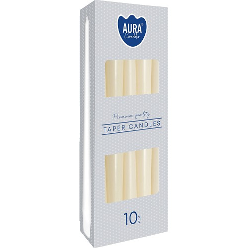 Svíčka kónická špic S30-011 a10 ivory