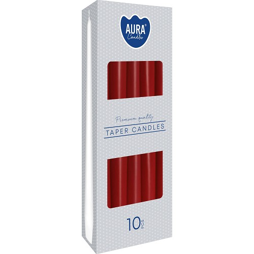 Svíčka kónická špic S30-036 a10 burgundy