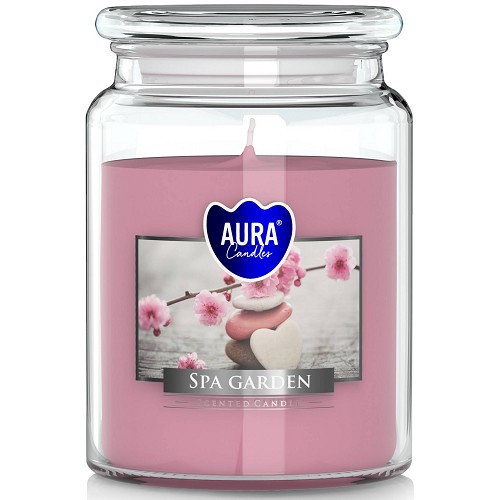 Svíčka ve skle uzáver SND99-254 spa garden