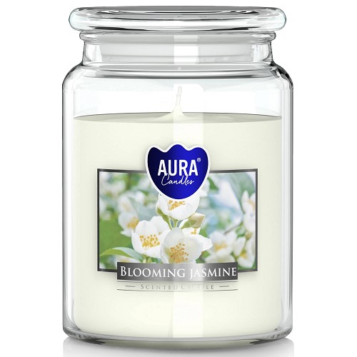 Svíčka ve skle uzáver SND99-169 Blooming jasmine