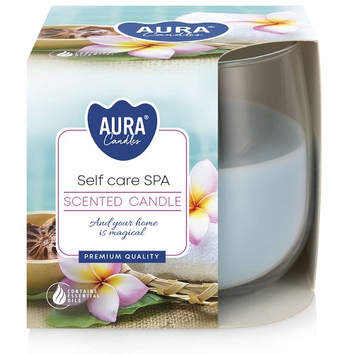 Svíčka ve skle aroma - SN71-363 Self care SPA