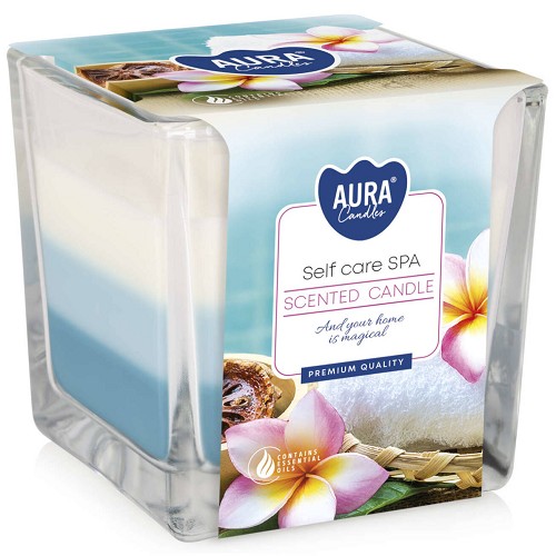 Svíčka ve skle aroma SNK80-363 Self care SPA