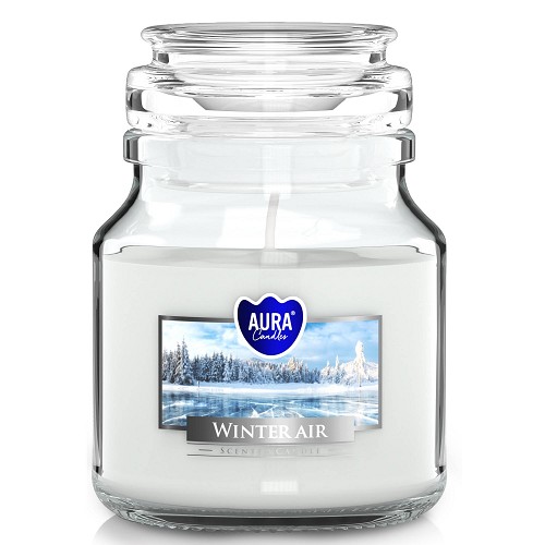 Svíčka ve skle uzáver SND71-375 Winter Air