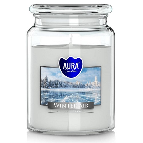 Svíčka ve skle uzáver SND99-375 Winter Air