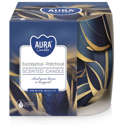 Svíčka ve skle aroma - SN71S-60 Eucaliptus-Patchouli