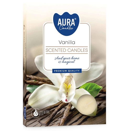 Svíčka čajová aroma - P15-67 a6 Vanilla(6 ks)