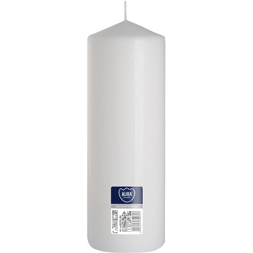 Svíčka válec SW80/250-090 a1 white