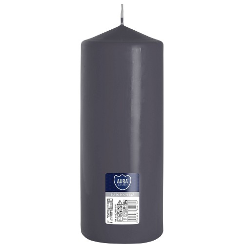 Svíčka válec SW80/200-070 a1 grey