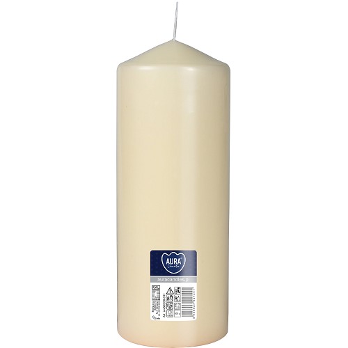 Svíčka válec SW80/200-011 a1 ivory