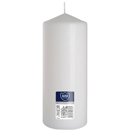 Svíčka válec SW80/200-090 a1 white