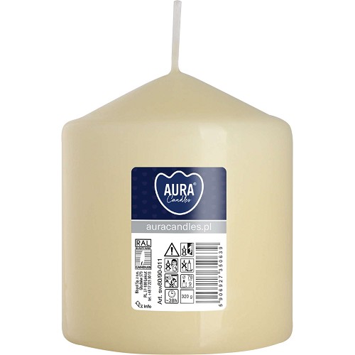 Svíčka válec SW80/90-011 a1 ivory